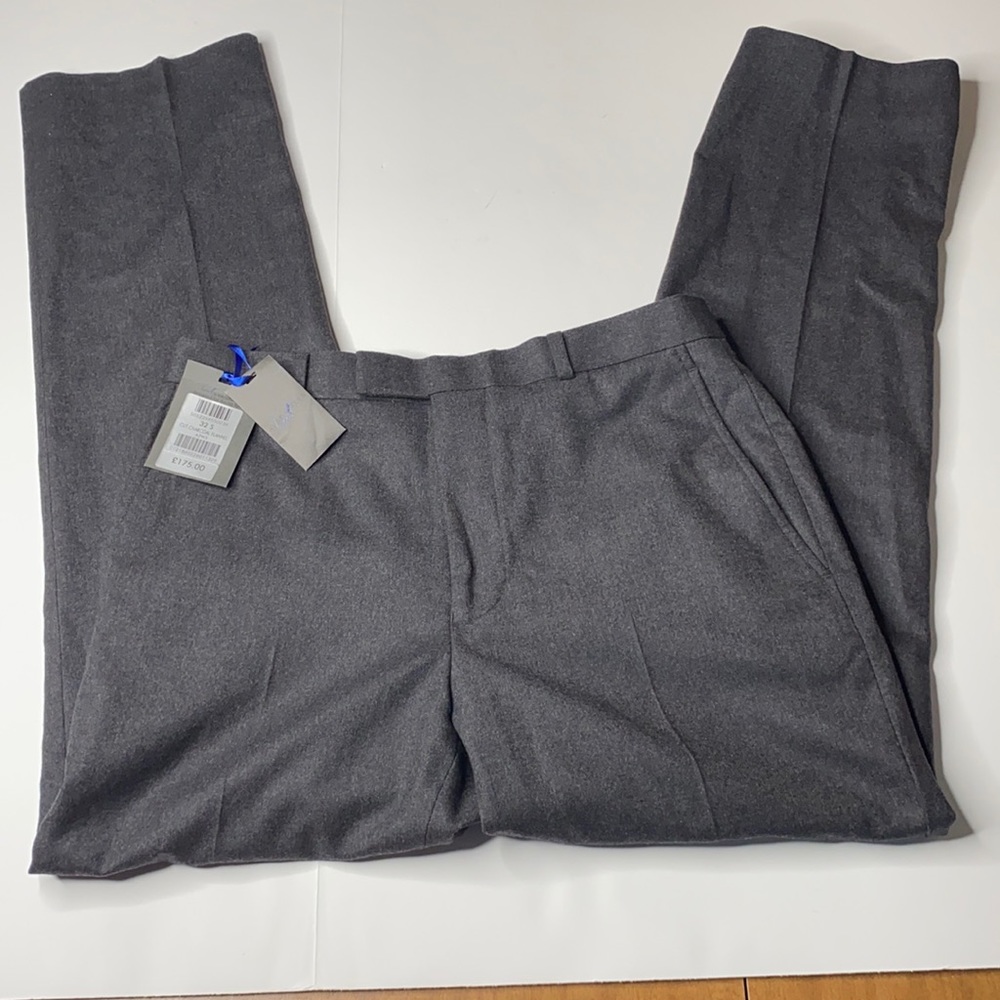 Austin Reed, 32S Charcoal Flannel